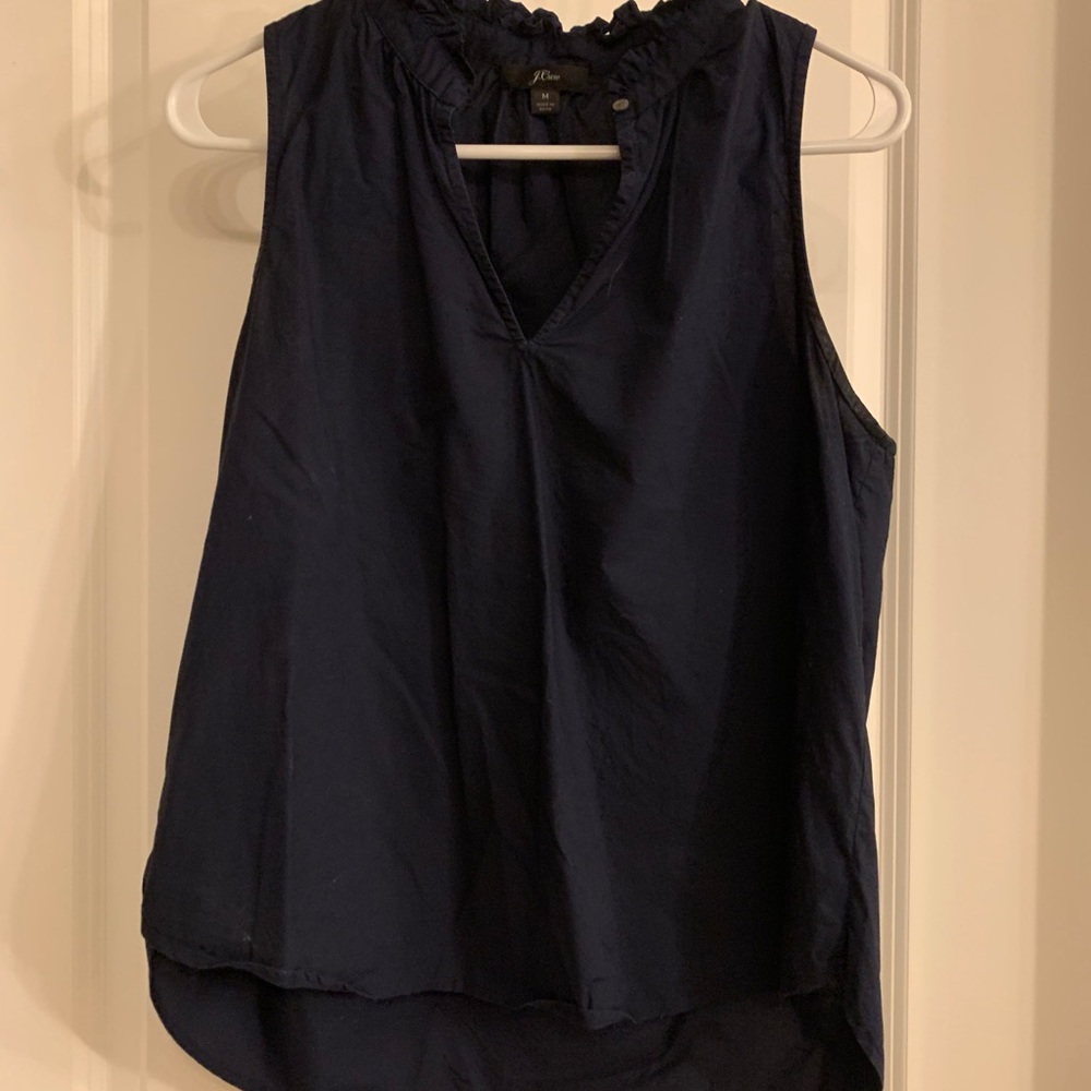 Navy JCrew top